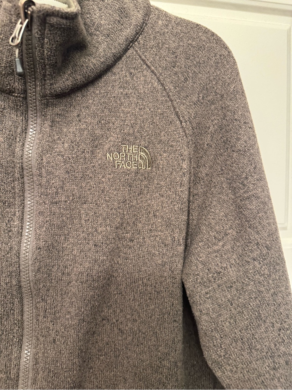 The North Face Kids Brown Full-Zip Fleece Jacket - Picture 3 of 6
